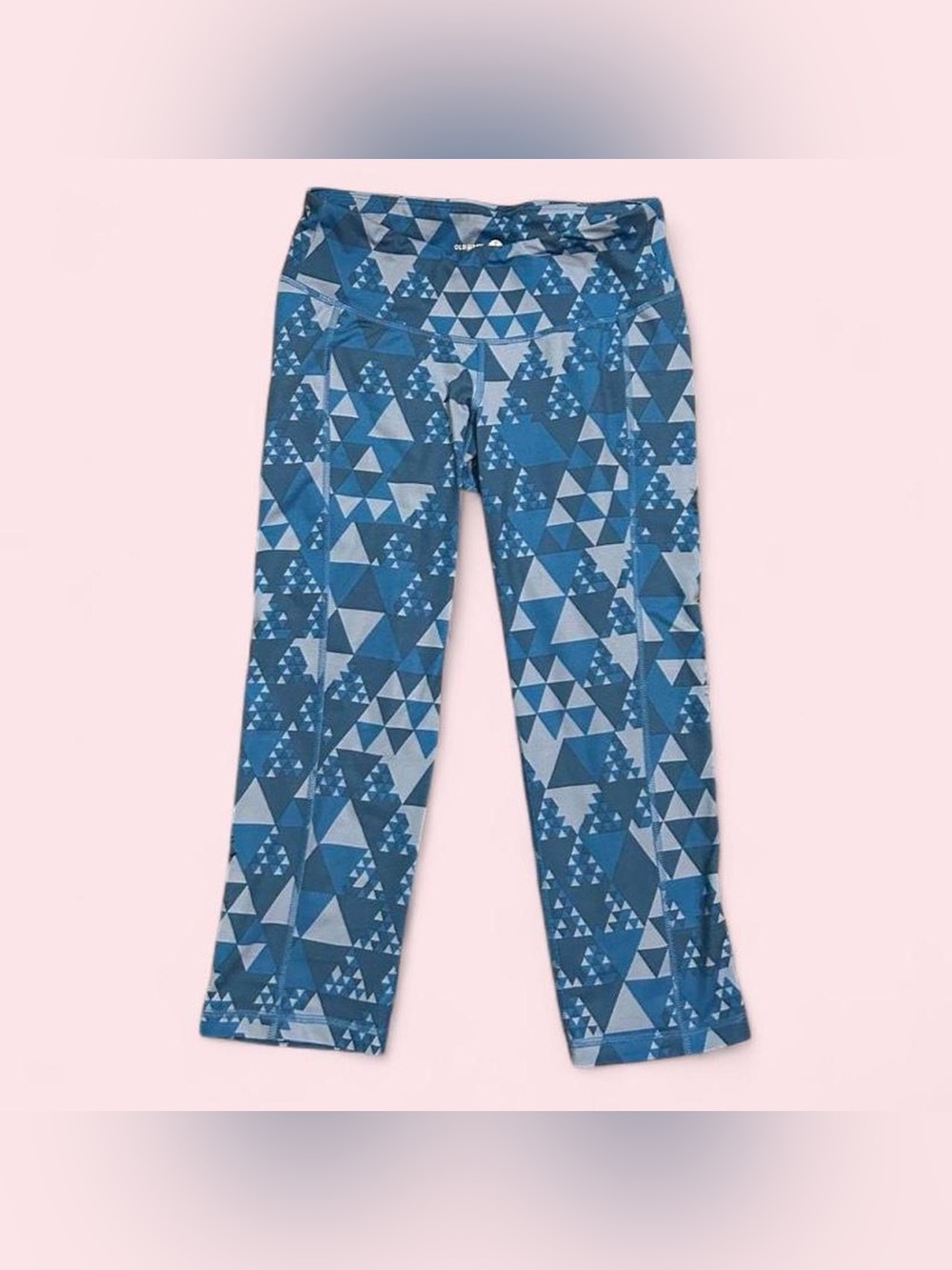 💙Old Navy Active Blue Geometric Leggings💙